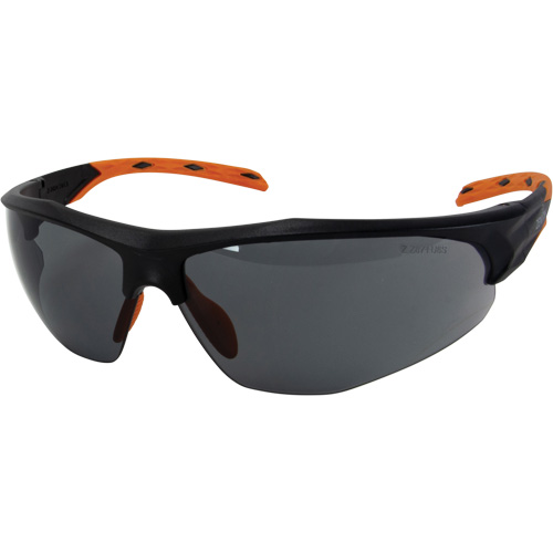 Z3700 Series Safety Glasses, Smoke Lens, Anti-Scratch, ANSI Z87+/Meets/Exceeds CSA Z94.3 Helyx Safety & Industrial Supplies
