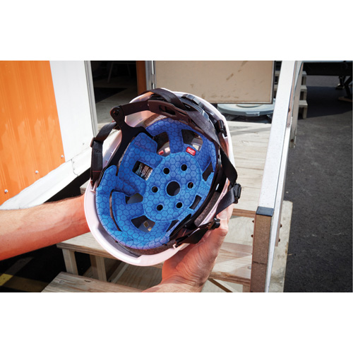Doublure rafraîchissante pour casque de protection BOLT, Bleu Helyx Safety & Industrial Supplies