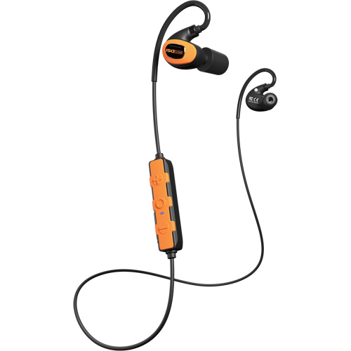 &eacute;couteurs Bluetooth 3.0 Pro orange s&eacute;curit&eacute; Helyx Safety & Industrial Supplies