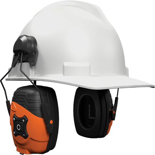 &eacute;couteurs Bluetooth 2.0 Link orange s&eacute;curit&eacute;, Style Fixation pour casque, 21 dB Helyx Safety & Industrial Supplies
