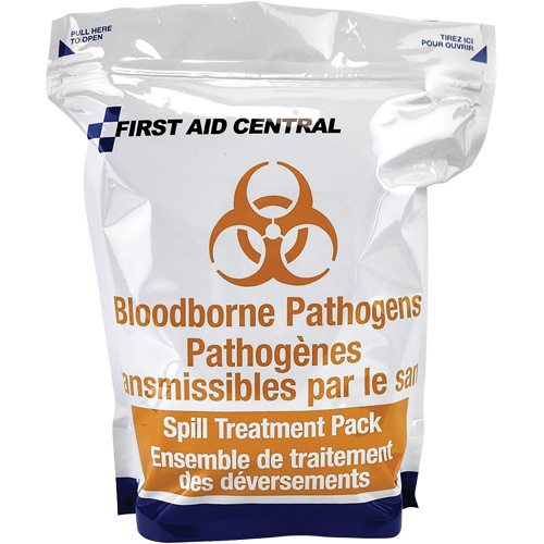 13-Piece Bloodborne Pathogens Refill Pack for Emergency Response First Aid Kit Helyx Safety & Industrial Supplies