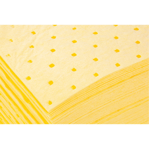 Bonded Sorbent Pads, Hazmat, 15" x 19", 8 gal. Absorbancy Helyx Safety & Industrial Supplies