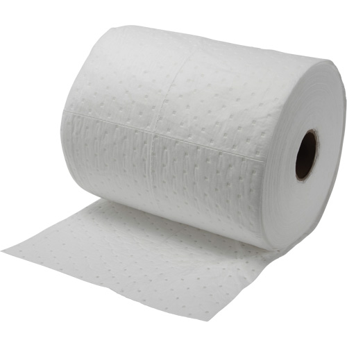 Rouleaux absorbants li&eacute;es, Lourd, 150' lo x 15" la, Absorption 12 gal. Helyx Safety & Industrial Supplies