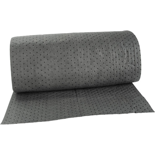 Bonded Sorbent Rolls, Mediumweight, 150' L x 30" W, 16 gal. Absorbancy Helyx Safety & Industrial Supplies