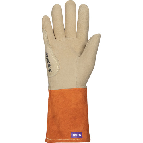 Gants de soudage TIG Endura 370DTIGL, Cuir fleur de daim, Taille T-petit Helyx Safety & Industrial Supplies