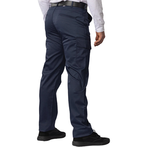 Pantalon cargo Big Flex, Poly-coton/Spandex, Bleu marin, Taille 52, Entrejambe 30 Helyx Safety & Industrial Supplies