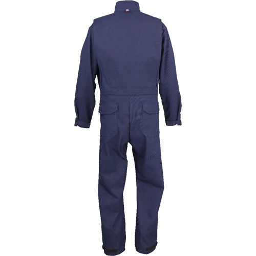 Westex UltraSoft&reg; Welder's Coverall - Regular, Size Small, Navy Blue Helyx Safety & Industrial Supplies