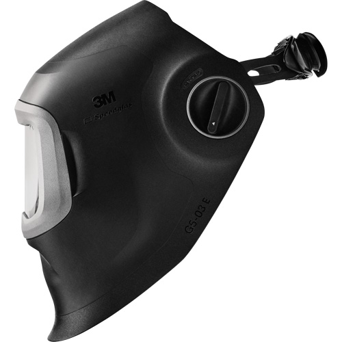 Speedglas G5-03 E Welding Helmet 09-0100-20 with G5NC ADF, 4.2" L x 2.1" W View Area, 3/5/8 - 12 Shade Range, Black Helyx Safety & Industrial Supplies