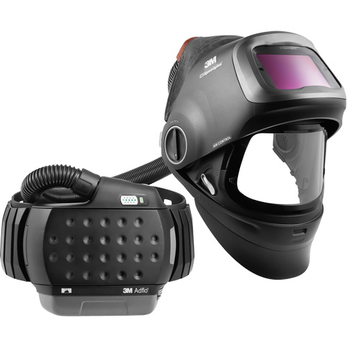 Masque de soudage &agrave; usage intensif Speedglas G5-01 avec syst&egrave;me de respirateur d'&eacute;puration d'air propuls&eacute; Adflo, Masque de soudage, Pile Lithium-ion Helyx Safety & Industrial Supplies