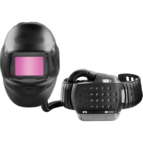 Masque de soudage &agrave; usage intensif Speedglas G5-01 avec syst&egrave;me de respirateur d'&eacute;puration d'air propuls&eacute; Adflo, Masque de soudage, Pile Lithium-ion Helyx Safety & Industrial Supplies