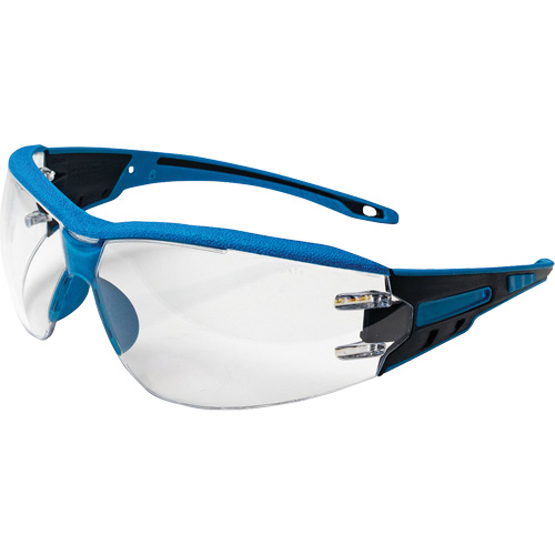 Captain Metal Detectable Rimless Safety Glasses, Clear Lens, Anti-Fog/Anti-Scratch, ANSI Z87+/Meets/Exceeds CSA Z94.3 Helyx Safety & Industrial Supplies