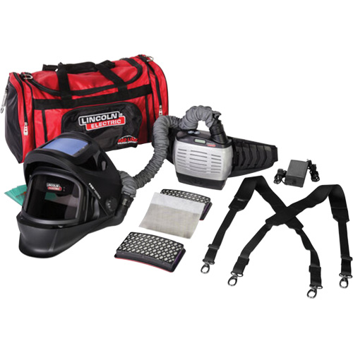 VIKING 3250D FGS&reg; Auto-Darkening PAPR with Standard Battery, Welding Helmet, Lithium-Ion Battery Helyx Safety & Industrial Supplies