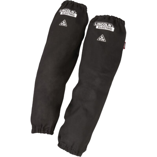 Manches de soudage traditionnelles en coton ignifug&eacute;, 21" lo, Noir Helyx Safety & Industrial Supplies