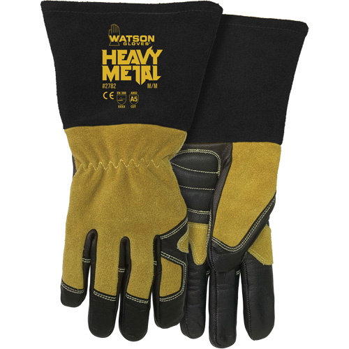 2782 Womans Fired Up MIG/Stick Welding Gloves, Grain Cowhide, Size Small Helyx Safety & Industrial Supplies