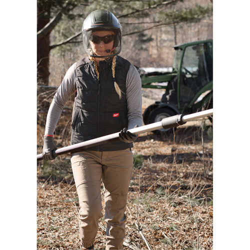 FREEFLEX Lightweight Insulated Vest, Women's, X-Small, Black Helyx Safety & Industrial Supplies