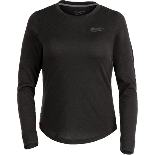 FREEFLEX Long-Sleeve Hybrid T-Shirt, Women's, X-Small, Black Helyx Safety & Industrial Supplies