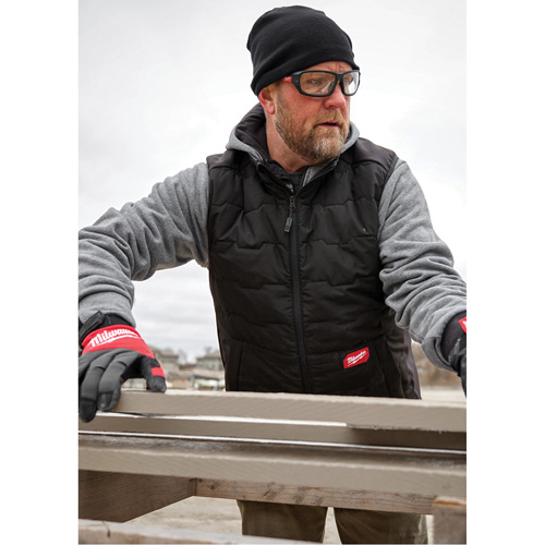 FREEFLEX Lightweight Insulated Vest, Men's, Small, Black Helyx Safety & Industrial Supplies