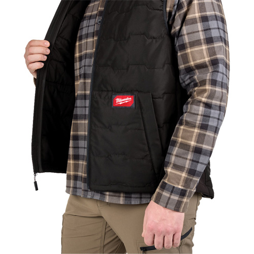FREEFLEX Lightweight Insulated Vest, Men's, Small, Black Helyx Safety & Industrial Supplies