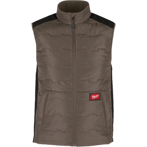FREEFLEX Lightweight Insulated Vest, Men's, Large, Brown Helyx Safety & Industrial Supplies
