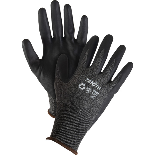 Gants &eacute;cologiques, l&eacute;gers, et r&eacute;sistants &agrave; la coupe, &agrave; haute dext&eacute;rit&eacute;, Taille 10, Calibre 21, Rev&ecirc;tement Mousse de nitrile, Enveloppe en Acier inoxydable/PEHP/rPET, ASTM ANSI niveau A5 Helyx Safety & Industrial Supplies