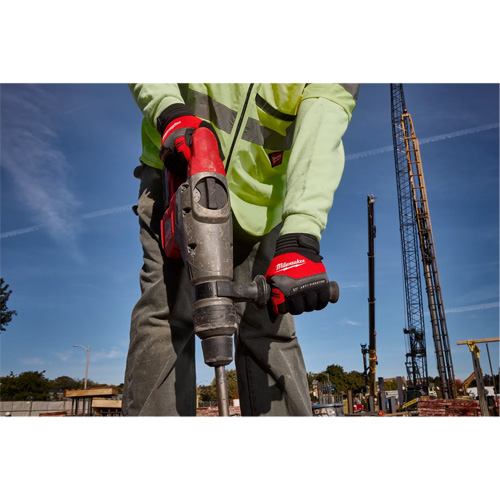 Gants de travail antivibration, Taille Moyen, Paume Synth&eacute;tique Helyx Safety & Industrial Supplies