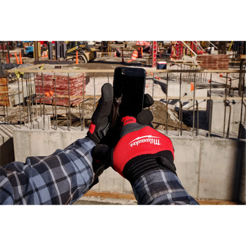 Gants de travail antivibration, Taille Moyen, Paume Synth&eacute;tique Helyx Safety & Industrial Supplies