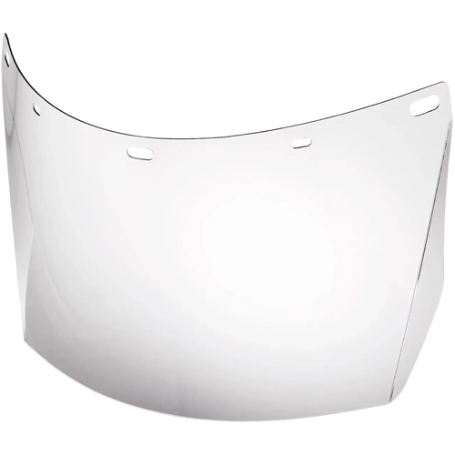 Uncoated Full Face Shield Replacement Lens, Polycarbonate, Clear Tint Helyx Safety & Industrial Supplies
