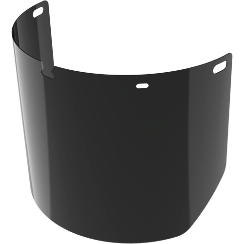 Lentille de rechange pour visi&egrave;re compl&egrave;te sans rev&ecirc;tement, Polycarbonate, Teinte 5,0 Helyx Safety & Industrial Supplies