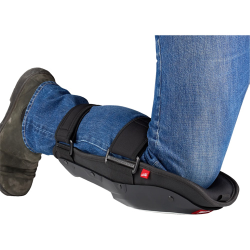 Dynamic Flooring Knee Pad, Hook and Loop Style, Plastic Caps, Foam Pads Helyx Safety & Industrial Supplies
