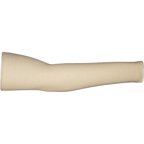 Manchette de protection pour des t&acirc;ches &agrave; faible risque PKCW KnitActiv –  emballage pour machines distributrices, 18", Coton, Beige Helyx Safety & Industrial Supplies