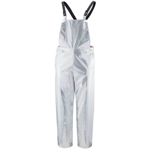Heat Reflective Bib-Overalls, 2X-Large, Aluminized PBI Kevlar&reg; Helyx Safety & Industrial Supplies