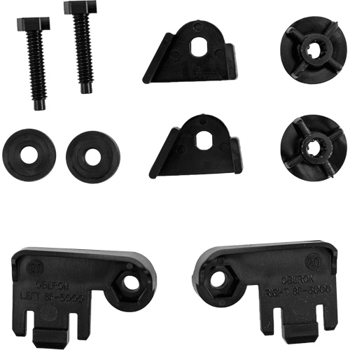 Black A5 Adapter Set for Slotted Hardcaps Helyx Safety & Industrial Supplies