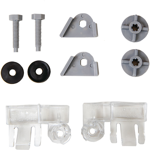 Jeu d'adaptateurs A8 transparents pour casques &agrave; fentes Helyx Safety & Industrial Supplies