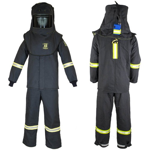 Ensemble d'habit de luxe contre l'arc &eacute;lectrique TCG 2t-grand, 40 cal/cm² Helyx Safety & Industrial Supplies