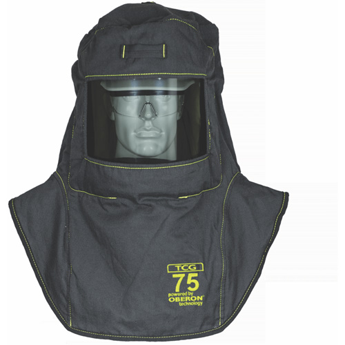 Ensemble de manteau contre l'arc &eacute;lectrique TCG grand avec courroie de sortie, 75 cal/cm² Helyx Safety & Industrial Supplies