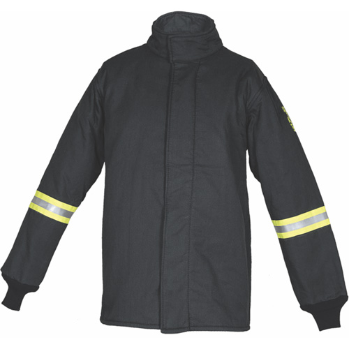 Ensemble de manteau contre l'arc &eacute;lectrique TCG grand avec courroie de sortie, 75 cal/cm² Helyx Safety & Industrial Supplies
