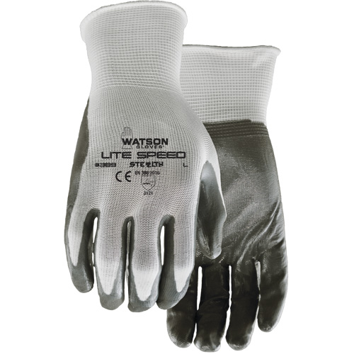 Gants 389 Stealth Lite Speed, T-petit, R&ecirc;vetement Nitrile, Enveloppe en Polyester Helyx Safety & Industrial Supplies