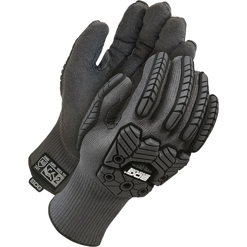 Deny&reg; Lined Cut-Resistant Impact Gloves, 6, Microfibre Palm, Elastic Cuff Helyx Safety & Industrial Supplies