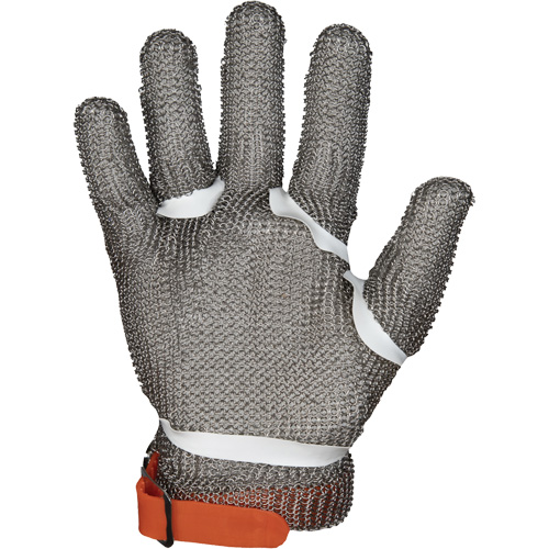 MMG Food Safe Metal Chainmail Gloves, Size 2X-Small, Stainless Steel Shell, ASTM ANSI Level A9 Helyx Safety & Industrial Supplies