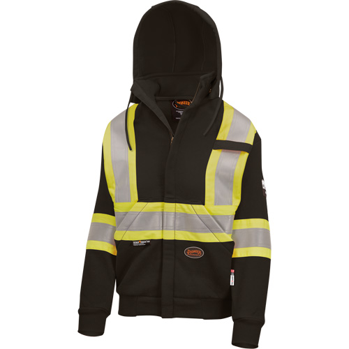 Chandail lourd avec capuchon, Femmes, T-petit, Noir Helyx Safety & Industrial Supplies