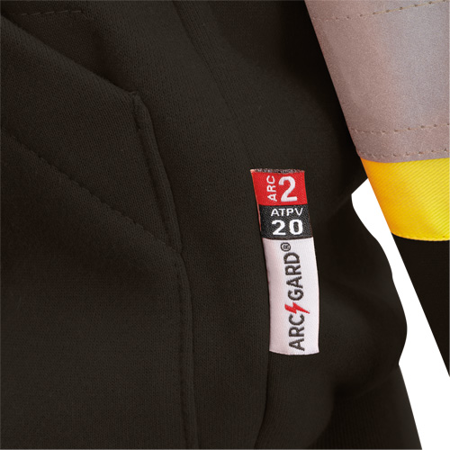 Chandail lourd avec capuchon, Femmes, T-petit, Noir Helyx Safety & Industrial Supplies