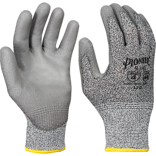 Cut-Resistant Gloves, Size Small, 13 Gauge, Polyurethane Coated, ASTM ANSI Level A4 Helyx Safety & Industrial Supplies