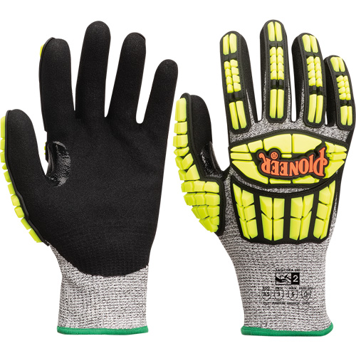 Cut and Impact-Resistant Gloves, Small, Synthetic Palm, Knit Wrist Cuff Helyx Safety & Industrial Supplies
