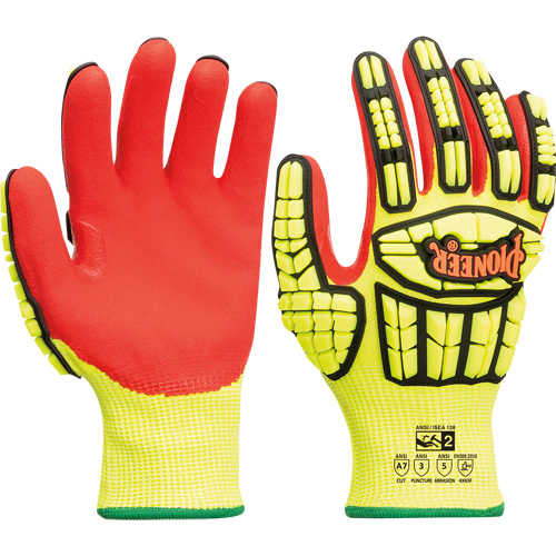 Cut and Impact-Resistant Gloves, Small, Synthetic Palm, Knit Wrist Cuff Helyx Safety & Industrial Supplies