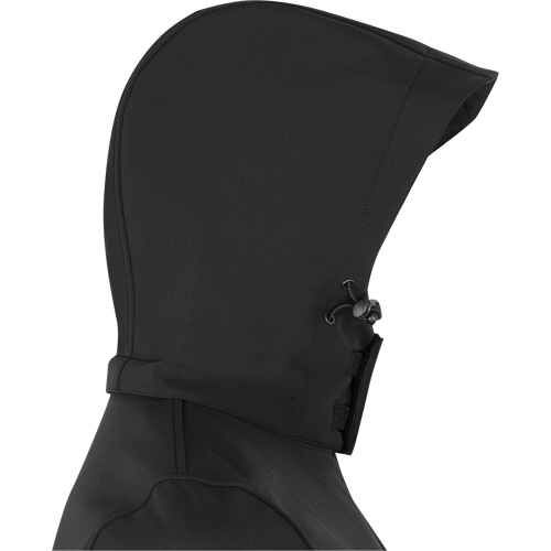 Veste chauffante Softshell, Hommes, Petit, Noir Helyx Safety & Industrial Supplies