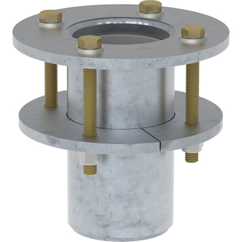 DBI-SALA&reg; Confined Space Deck Mount Base, Galvanized Helyx Safety & Industrial Supplies
