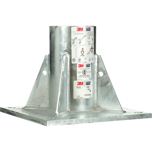 DBI-SALA&reg; Confined Space Floor Mount Base, Galvanized Helyx Safety & Industrial Supplies