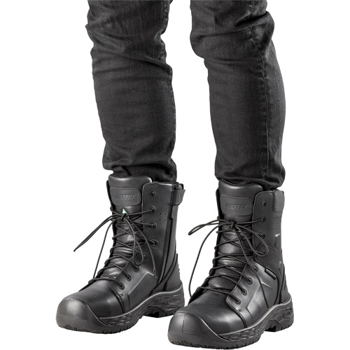 Bottes de s&eacute;curit&eacute; Ice Hero II pour hommes, Cuir, Semelle R&eacute;sistant aux perforations, Pointure 8 Helyx Safety & Industrial Supplies