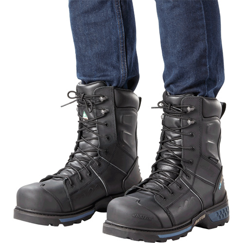Bottes de s&eacute;curit&eacute; Ice Monster pour hommes, Cuir, Semelle R&eacute;sistant aux perforations, Pointure 8 Helyx Safety & Industrial Supplies