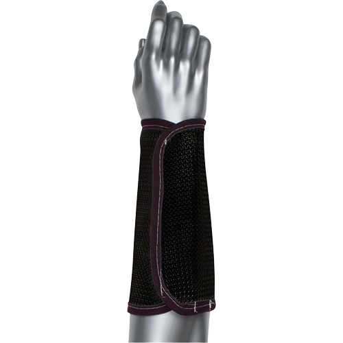 Kut Gard&reg; 2-Ply Cane Mesh Sleeve, Nylon, 9", ASTM ANSI Level A4, Black Helyx Safety & Industrial Supplies